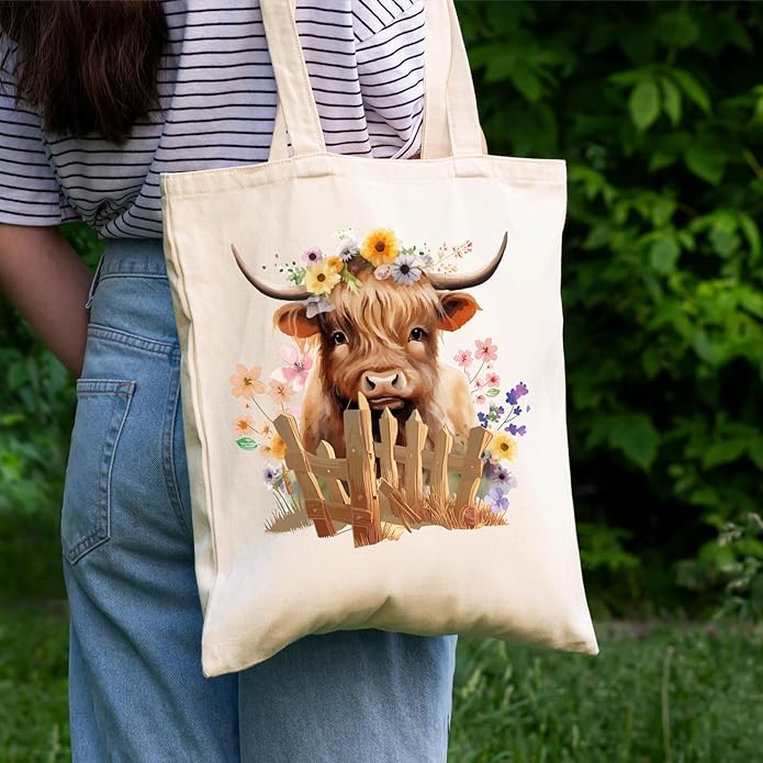 Canvas Tote Bag Gift - Funny Reusable Cloth Bags Vintage Totes Gifts for Women Shopping Grocery Lover Books Reader