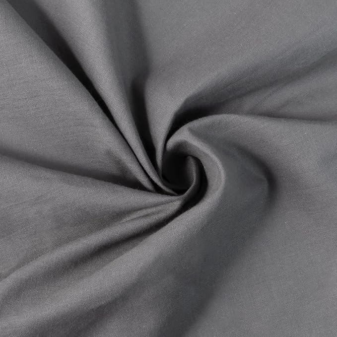 HOULIFE Men's Cotton Handkerchiefs, Solid Color 60S Soft Cotton Hankies for Men Women 6/12PCS 15.7"×15.7"
