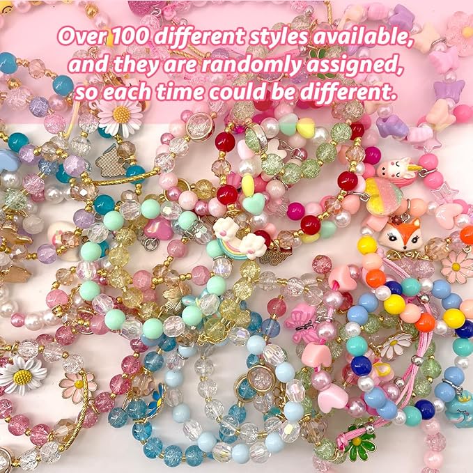 Donut Bath Bombs for Kids Girls, Natural and Safe Kids Bath Bombs with Bracelets Inside for Birthday, Calming and Long-Lasting Scent