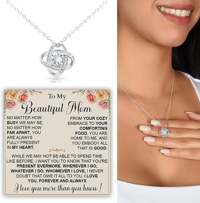 To My Mom Necklace, To My Badass Mom Necklace, To My Loving Mom Necklace From Son, Mother Daughter Necklace Gifts for Mom, Mothers Day Necklace Gift For Mom, Best Necklace Gifts For Mom