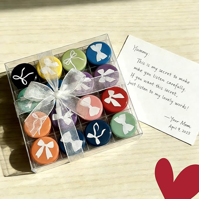 20 Pack Fridge Magnet, Mini Strong Magnets for Whiteboard, Refrigerator Magnets, Locker & Map- Colorful Round Cute Small Magnets for Kitchen, Office, Classroom, School,10 Colors (Assorted)