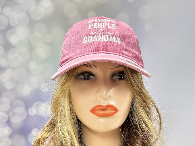 Adjustable Embroidery Baseball Hat for Men Women