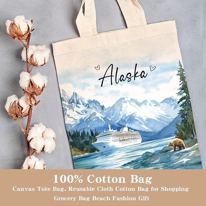 Canvas Tote Bag Gift - Funny Reusable Cloth Bags Vintage Totes Gifts for Women Shopping Grocery Lover Books Reader