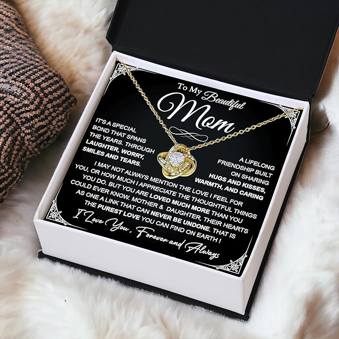 To My Mom Necklace, To My Badass Mom Necklace, To My Loving Mom Necklace From Son, Mother Daughter Necklace Gifts for Mom, Mothers Day Necklace Gift For Mom, Best Necklace Gifts For Mom