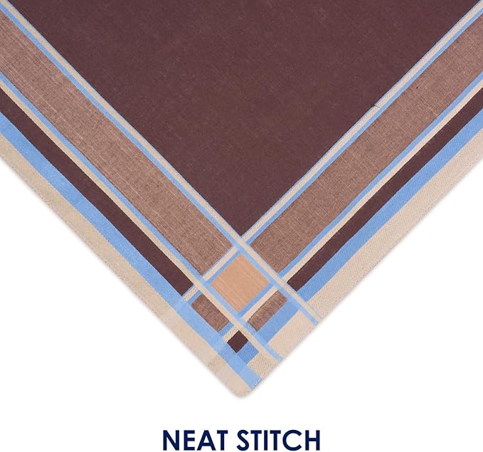 Selected Hanky 100% Cotton Handkerchiefs for Men