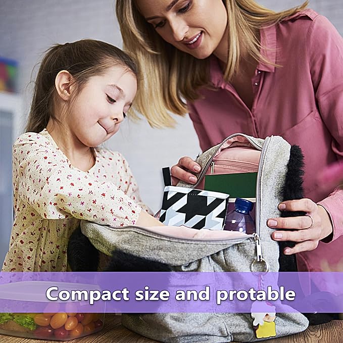 LOLOMLO 6 Pack Eco-Friendly Reusable Grocery Bags Lightweight Durable Washable Shopping Tote Foldable Outings Storage Pouch