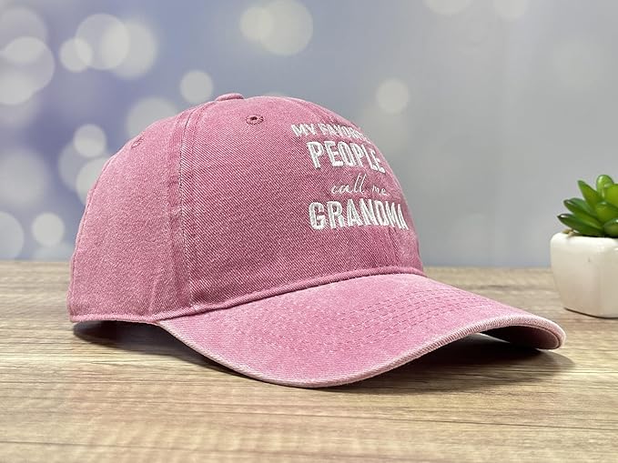 Adjustable Embroidery Baseball Hat for Men Women