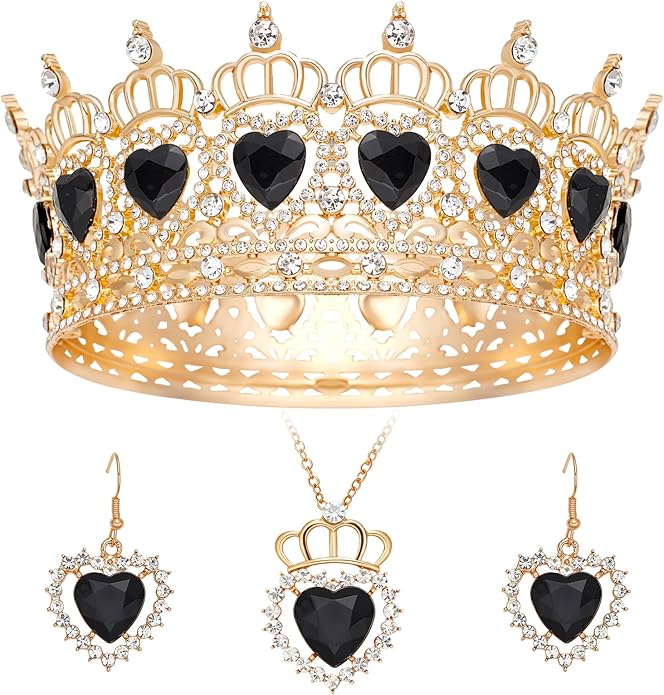 Queen Crown Rhinestone Wedding Crowns and Tiaras for Women Costume Party Hair Accessories Princess Birthday Crown Crystal Bridal Crowns