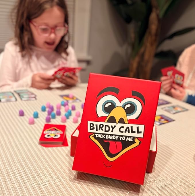 BIRDY CALL Family Party Game - The Hilarious, Loud & Loony Bird Matching Egg Collecting Card Game for Kids, Families & Friends - Christmas White Elephant Gifts, Stocking Stuffers + Board Games Night