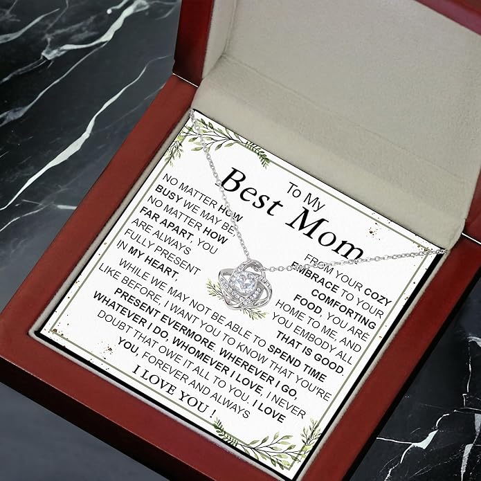 To My Mom Necklace, To My Badass Mom Necklace, To My Loving Mom Necklace From Son, Mother Daughter Necklace Gifts for Mom, Mothers Day Necklace Gift For Mom, Best Necklace Gifts For Mom