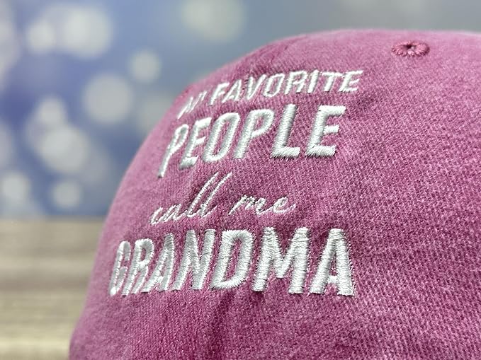 Adjustable Embroidery Baseball Hat for Men Women