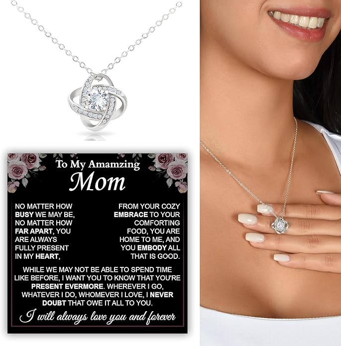 To My Mom Necklace, To My Badass Mom Necklace, To My Loving Mom Necklace From Son, Mother Daughter Necklace Gifts for Mom, Mothers Day Necklace Gift For Mom, Best Necklace Gifts For Mom