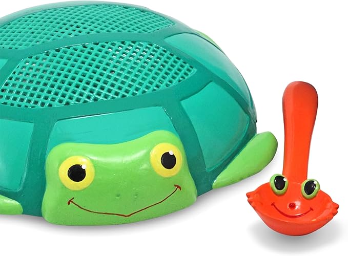 Melissa & Doug Sunny Patch Seaside Sidekicks Sand Baking Set-Beach Toy, Outdoor Play for Kids Ages 3+