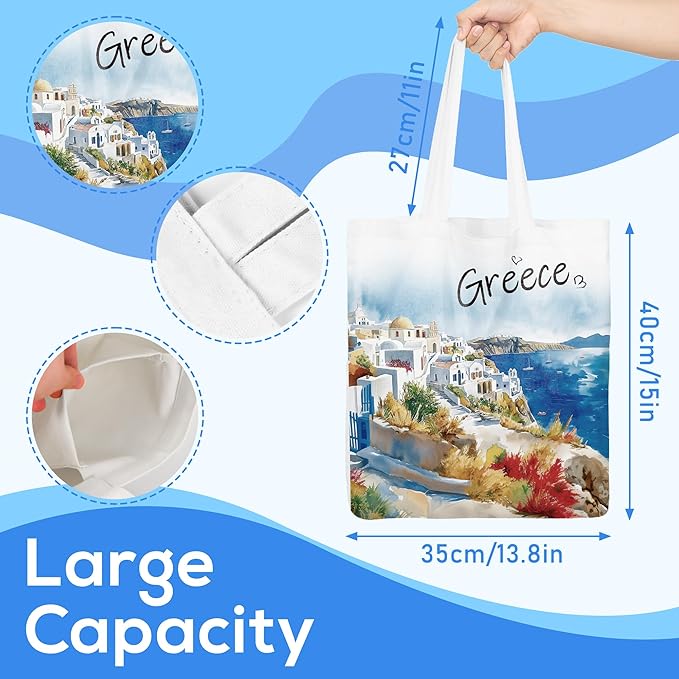 Europe Travel Souvenirs Gifts Tote Bags Reusable Grocery Bags London Paris Switzerland Gifts for Women