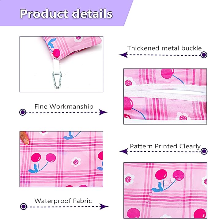 LOLOMLO 6 Pack Eco-Friendly Reusable Grocery Bags Lightweight Durable Washable Shopping Tote Foldable Outings Storage Pouch