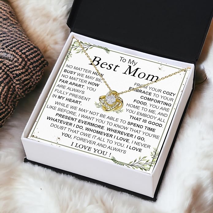 To My Mom Necklace, To My Badass Mom Necklace, To My Loving Mom Necklace From Son, Mother Daughter Necklace Gifts for Mom, Mothers Day Necklace Gift For Mom, Best Necklace Gifts For Mom