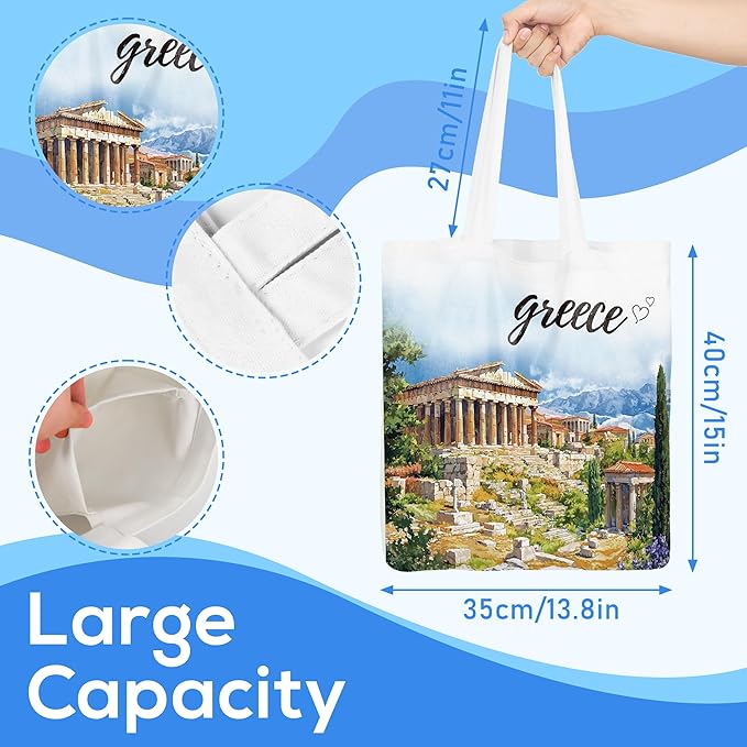 Europe Travel Souvenirs Gifts Tote Bags Reusable Grocery Bags London Paris Switzerland Gifts for Women