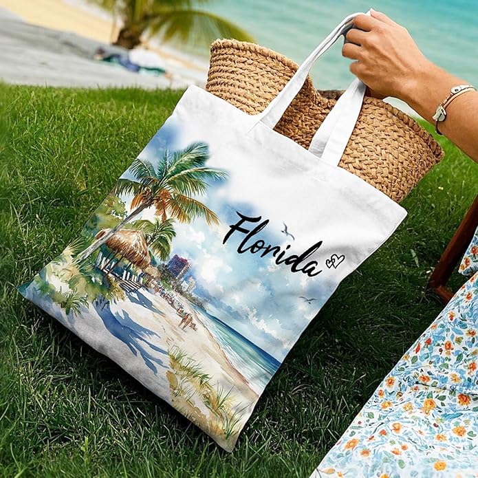 Canvas Tote Bag Gift - Funny Reusable Cloth Bags Vintage Totes Gifts for Women Shopping Grocery Lover Books Reader