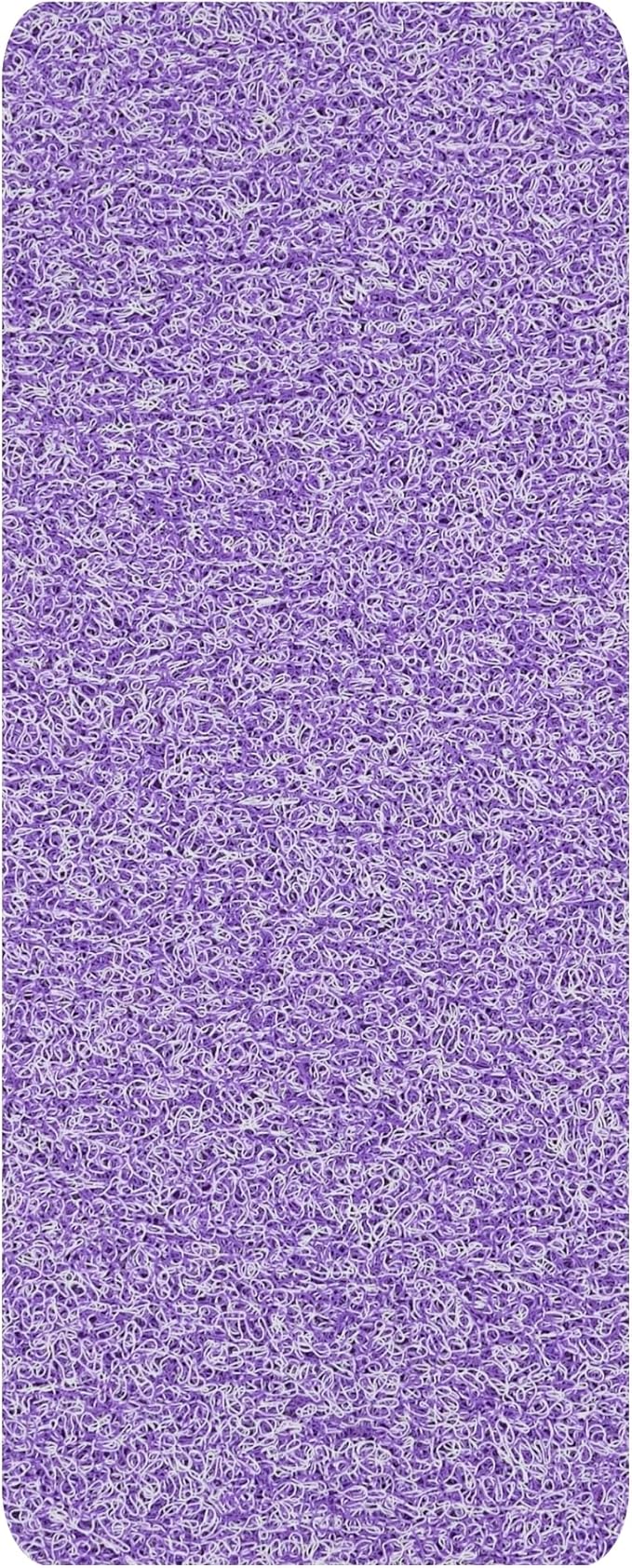 Non Slip Bathtub Mat Shower Mat for Tub - Loofah Bath Mats for Bathroom - 40x16 Bathtub Floor Mat - Textured Anti Slip Bath Mat Without Suction Cups - Secure Mat for Wet Areas (40x16 Purple)