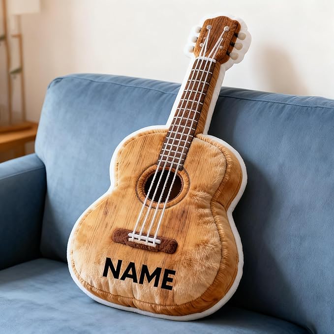 WERWAES Custom Pillow – Personalized Funny Gift for Men & Women, Car Music Pet Theme, Perfect for Birthday Party or Christmas Decorations, Bedroom or Sofa Cushion
