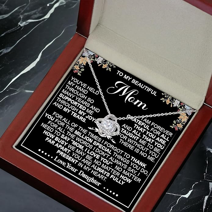 To My Mom Necklace, To My Badass Mom Necklace, To My Loving Mom Necklace From Son, Mother Daughter Necklace Gifts for Mom, Mothers Day Necklace Gift For Mom, Best Necklace Gifts For Mom