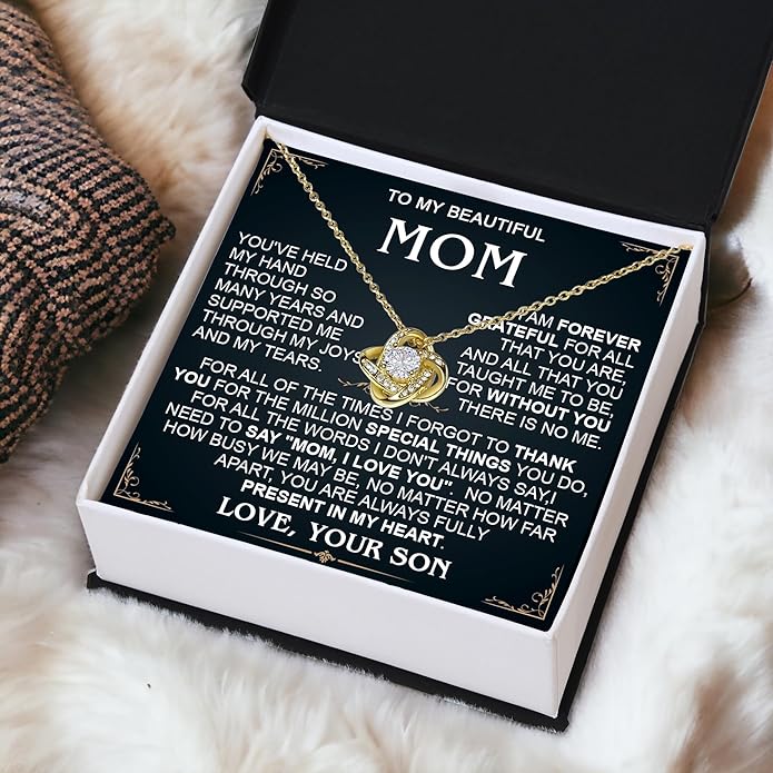To My Mom Necklace, To My Badass Mom Necklace, To My Loving Mom Necklace From Son, Mother Daughter Necklace Gifts for Mom, Mothers Day Necklace Gift For Mom, Best Necklace Gifts For Mom