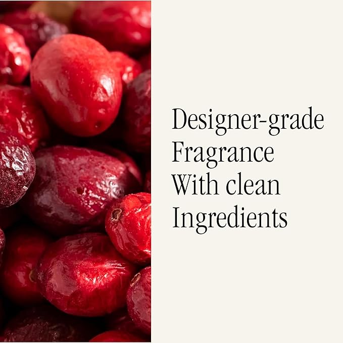 Pura & Becki Owens Home Scent Refill - Smart Home Air Diffuser - Up to 120-Hours of Luxury Fragrance per Refill - Home Essential - Clean & Safe Diffuser Fragrance - 2 Pack, Candied Cranberry