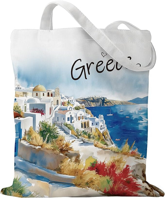 Europe Travel Souvenirs Gifts Tote Bags Reusable Grocery Bags London Paris Switzerland Gifts for Women