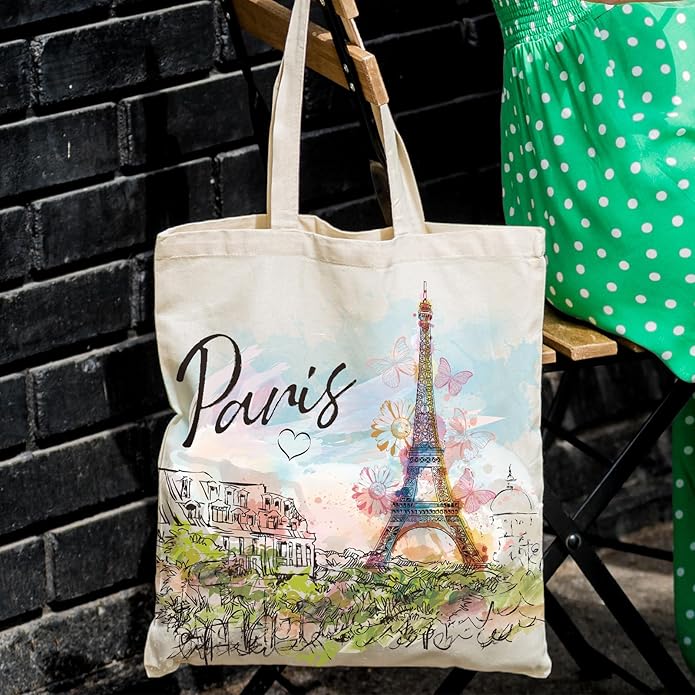 Canvas Tote Bag Gift - Funny Reusable Cloth Bags Vintage Totes Gifts for Women Shopping Grocery Lover Books Reader
