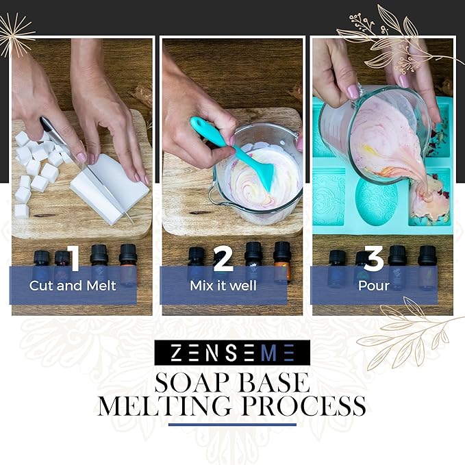 15 LBS Goats Milk Soap Base - Melt and Pour Supplies Kit for Soap Making - SLS/SLES & PEG free - Gentle & Natural Organic Vegetable Ingredients - Make Your Own Bulk For Adult Soapmaker - Easy to cut
