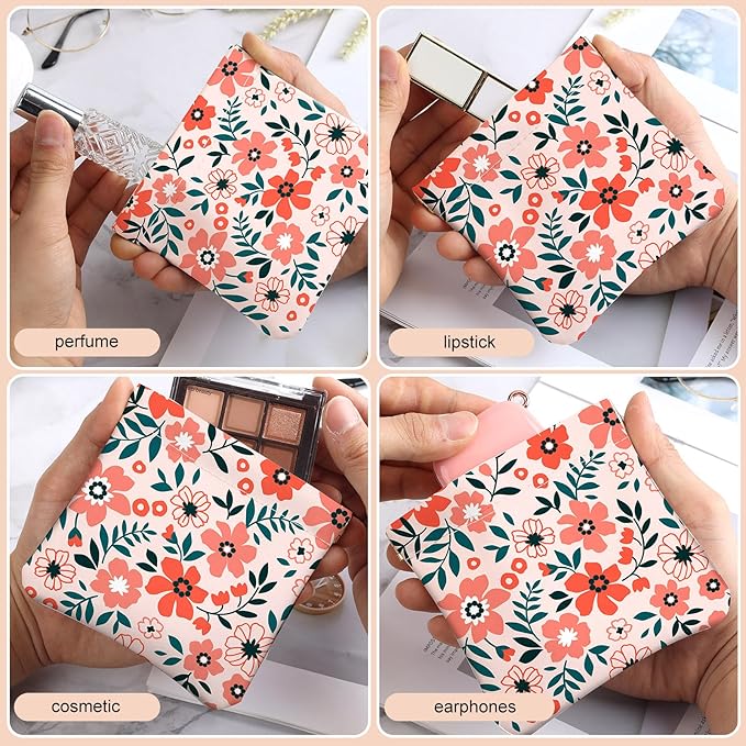 2Pcs PU Leather Small Squeeze Coin Purse Pouch Mini coin Bag Unique And Cute Wallet Cosmetic Bags Change Bag For Women Girls Men Color Crush