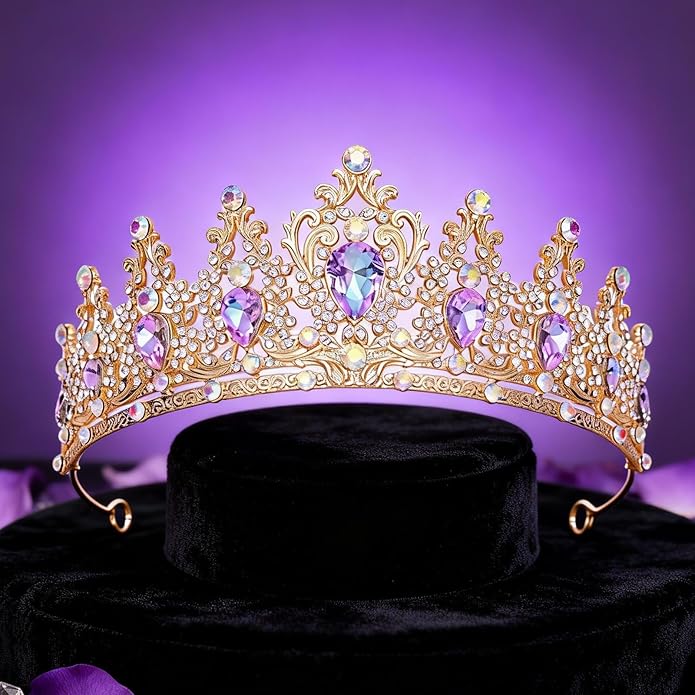 Tiaras Crown for Women, Queen Crown, Bridal for Tiaras Headband Wedding, Birthday Party Prom Princess Crystal Crowns Hair Accessories