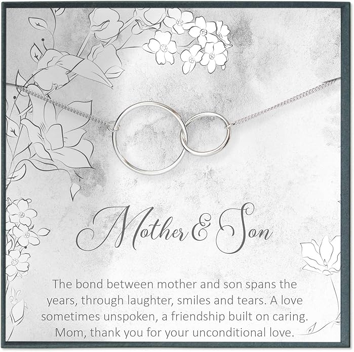 Mother of The Groom & Bride Gift for Future Mother in Law & Bonus Sister Necklace