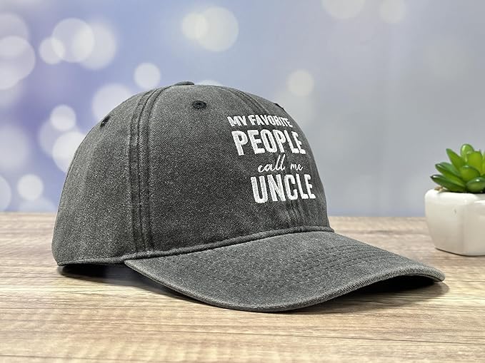 Adjustable Embroidery Baseball Hat for Men Women