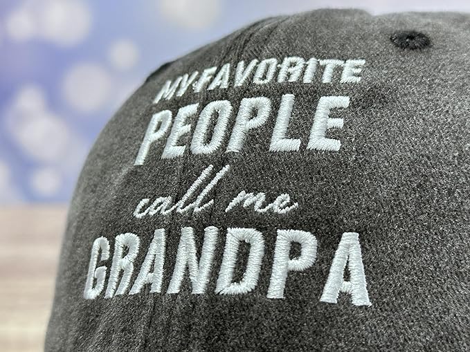 Adjustable Embroidery Baseball Hat for Men Women