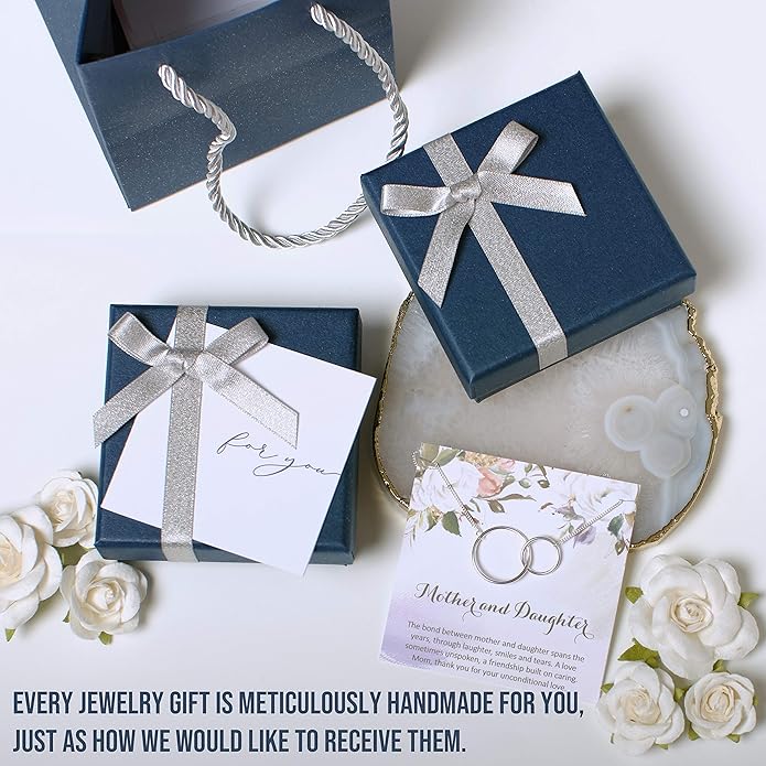 Mother of The Groom & Bride Gift for Future Mother in Law & Bonus Sister Necklace