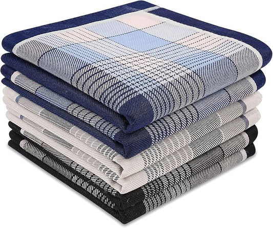 Selected Hanky 100% Cotton Handkerchiefs for Men
