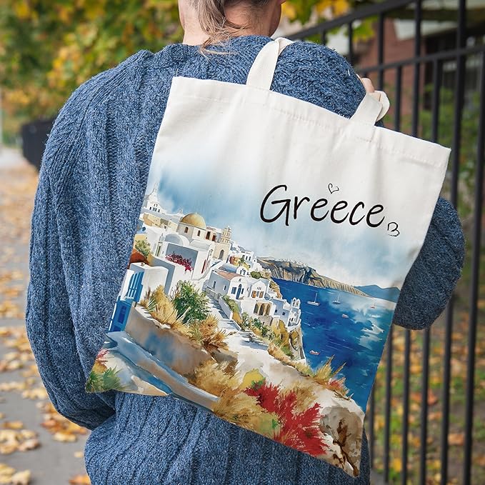 Europe Travel Souvenirs Gifts Tote Bags Reusable Grocery Bags London Paris Switzerland Gifts for Women