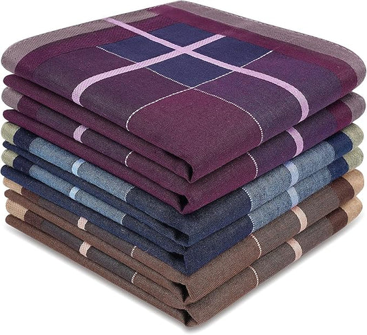 Selected Hanky 100% Cotton Handkerchiefs for Men