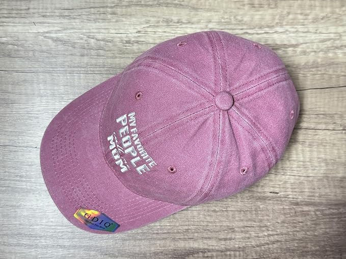Adjustable Embroidery Baseball Hat for Men Women