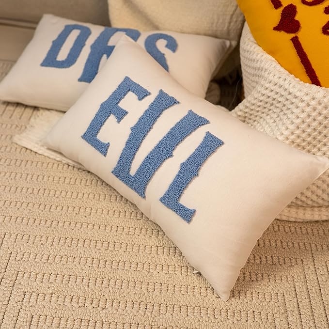 Custom Monogram Pillow - Personalized Embroidered Pillow - Customized Letter Monogrammed Pillows - Customized Pillow Gift for Couple - Home Decorations Gift - House Warming Gifts New Home