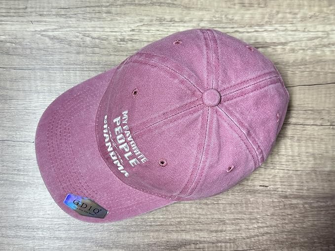 Adjustable Embroidery Baseball Hat for Men Women