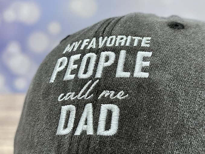 Adjustable Embroidery Baseball Hat for Men Women