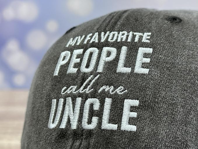 Adjustable Embroidery Baseball Hat for Men Women