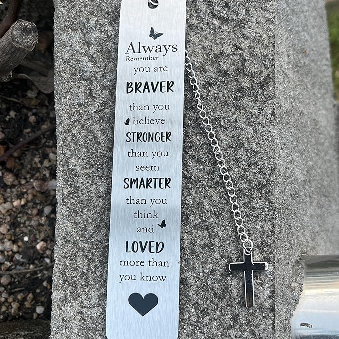 Christian Bookmark Gifts for Women Girls Boys, Inspirational Religious Book Mark Markers Faith