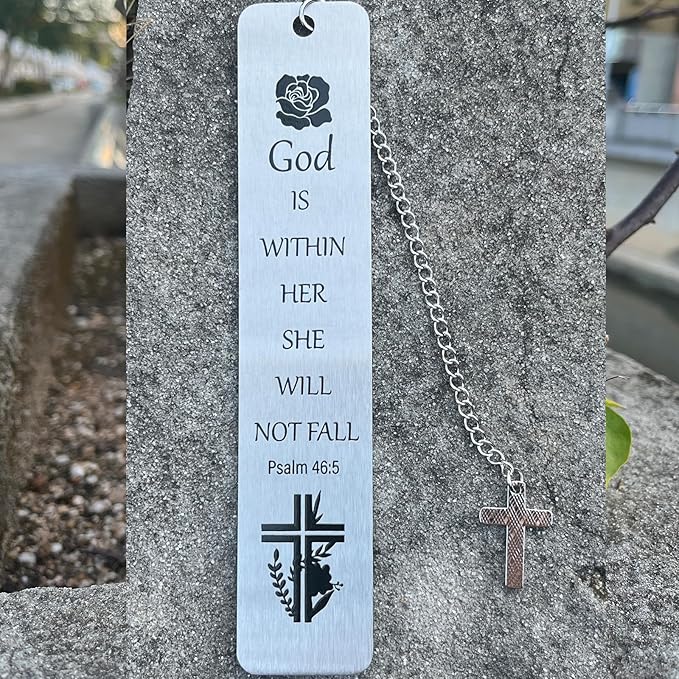Christian Bookmark Gifts for Women Girls Boys, Inspirational Religious Book Mark Markers Faith