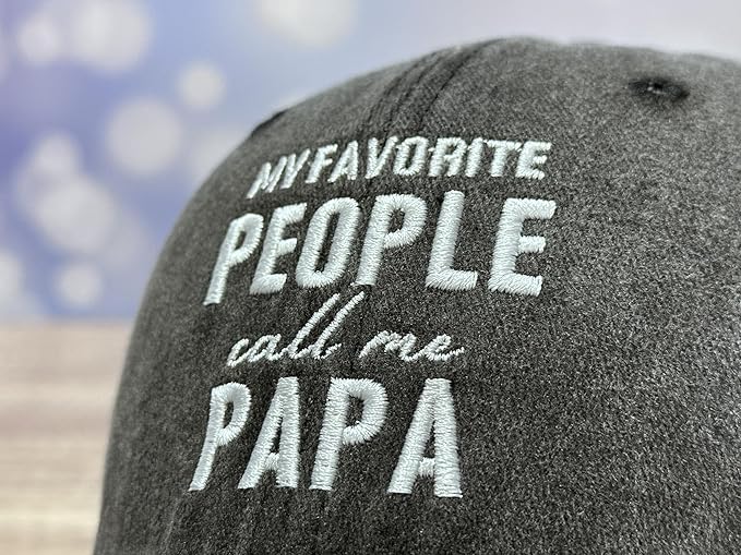 Adjustable Embroidery Baseball Hat for Men Women