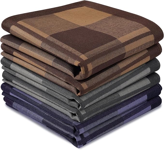 Selected Hanky 100% Cotton Handkerchiefs for Men