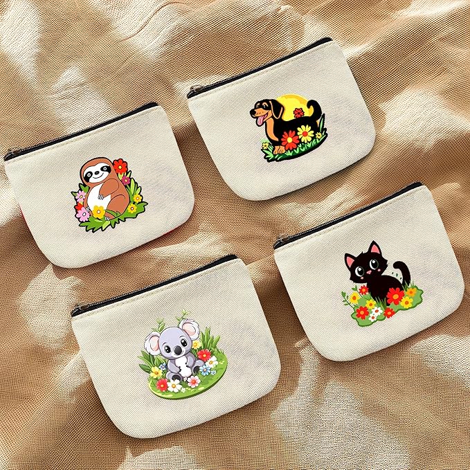 Koala Coin Purse Pouch Bag Holder for Teens Girls Women Kids, Koala Lovers Gifts Stuff Decor, Small Mini Purse Coin Card Key Headset Lipstick!